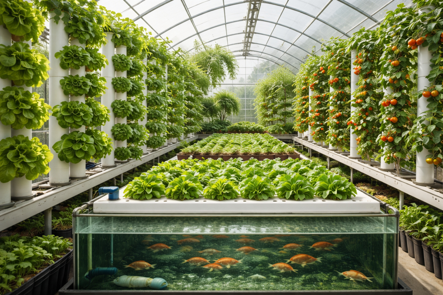 Foster and Grow young adult apprentice tending controlled-environment crops